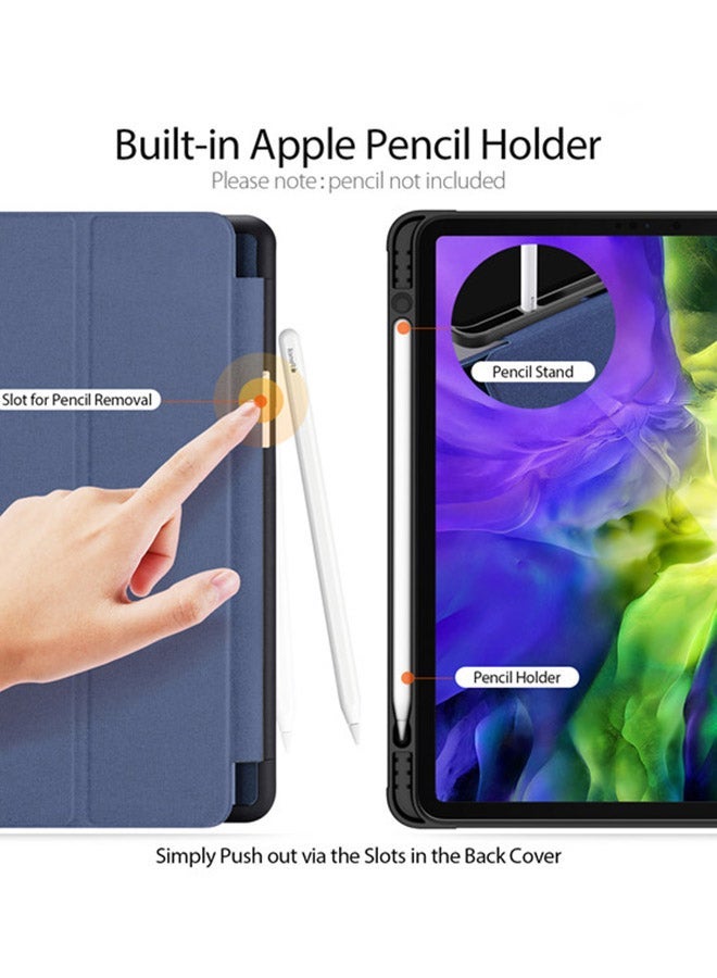 Captaintech Protective Case Cover For Apple iPad Pro 11 (2020) Black  - Image 2