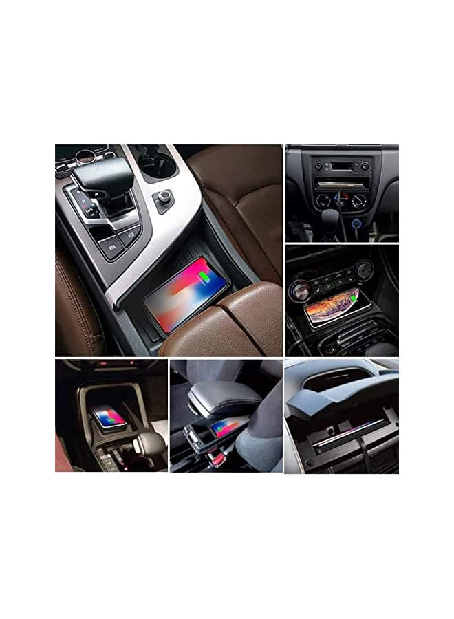 SYOSI Charger, Wireless car Charger Charging pad 15w Non-Slip QI Fast Charger for car Wireless Phone Charger for Android for iPhone 11/12/13 Pro Max Xs, Samsung Galaxy S20, S10+ Note 9 - Image 4