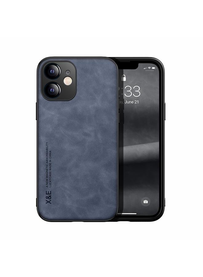 اس-توب جراب لهاتف iPhone 12 mini مصنوع من الجلد المغناطيسي مع ظهر الهاتف - Image 1