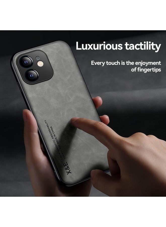 اس-توب جراب لهاتف iPhone 12 mini مصنوع من الجلد المغناطيسي مع ظهر الهاتف - Image 5