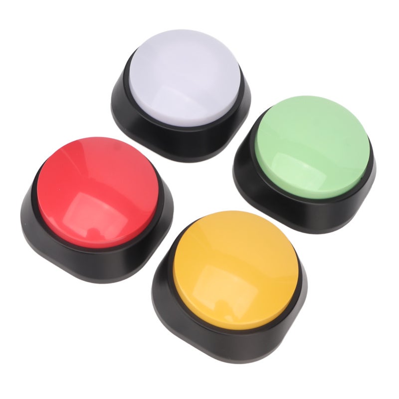 Dog Buttons: 30-Second Recording, Easy Operation, Durable ABS Pet Training Buttons - Customizable Sound Pet Communication Buttons for Pet Training, Children’s Learning, Party Games - Image 3