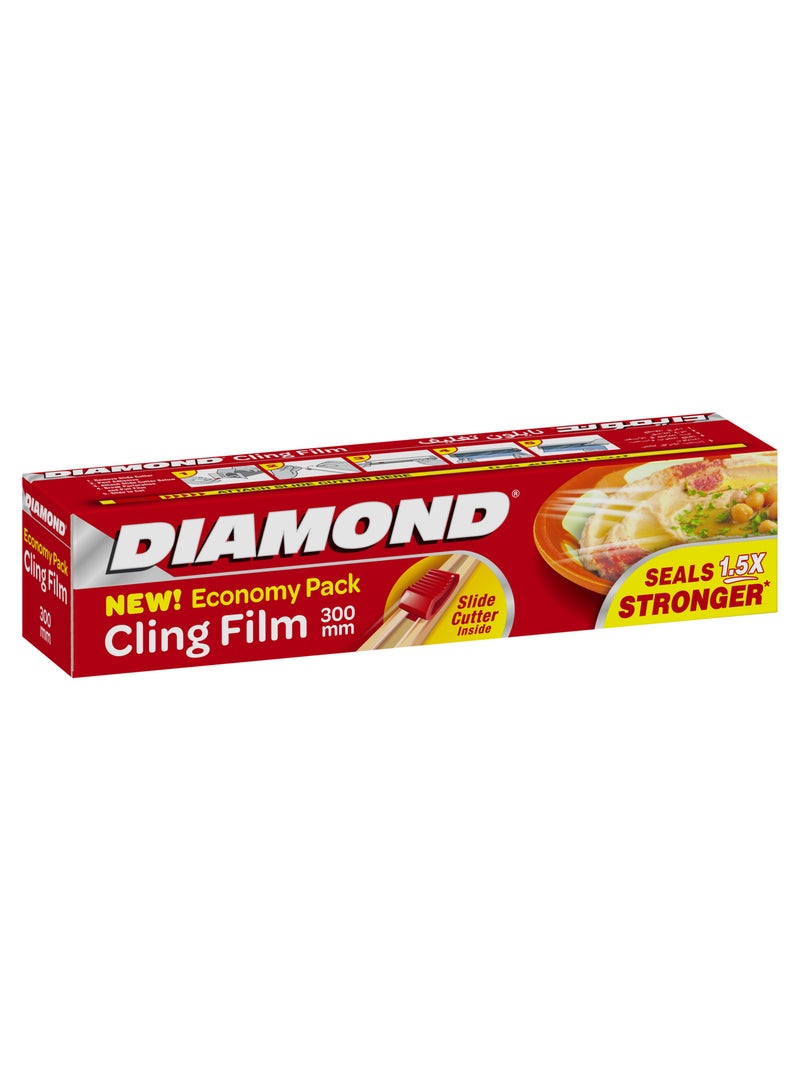 Diamond Ultra Strong Cling Film Wrap 300mm - Image 2