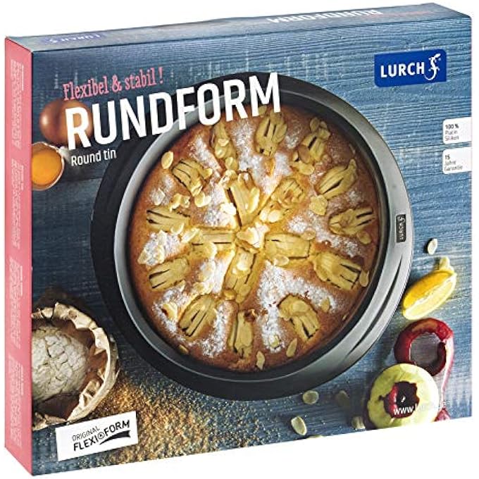 Lurch 1Piece 26 Cm Flexiform Round Pan Silicone Brown - Image 2