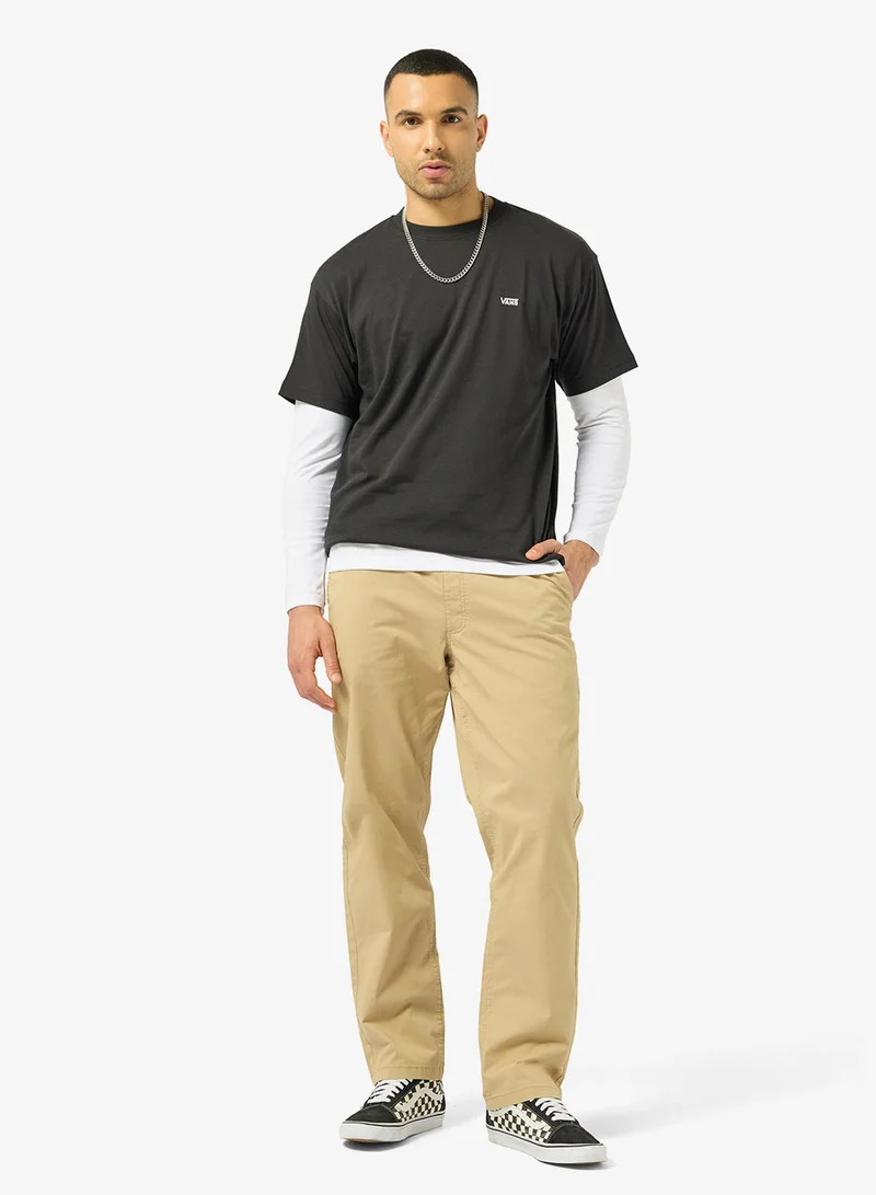 Vans BLACK Left Chest Logo T-Shirt for Men | Best Price UAE