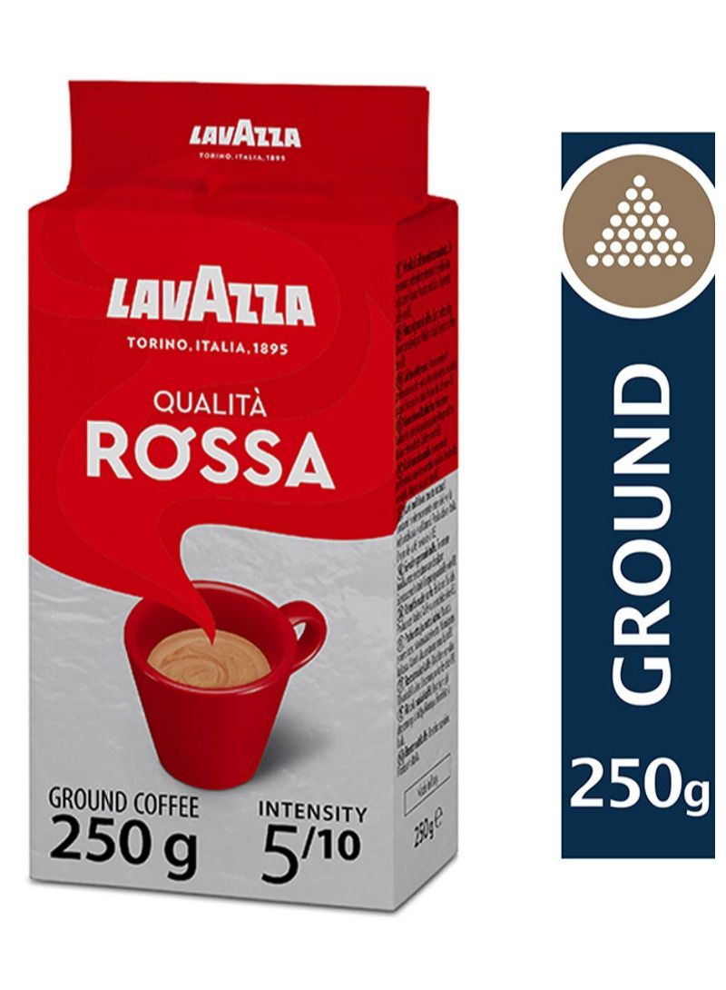 Lavazza Qualita Rossa Ground Coffee 250g - Image 1