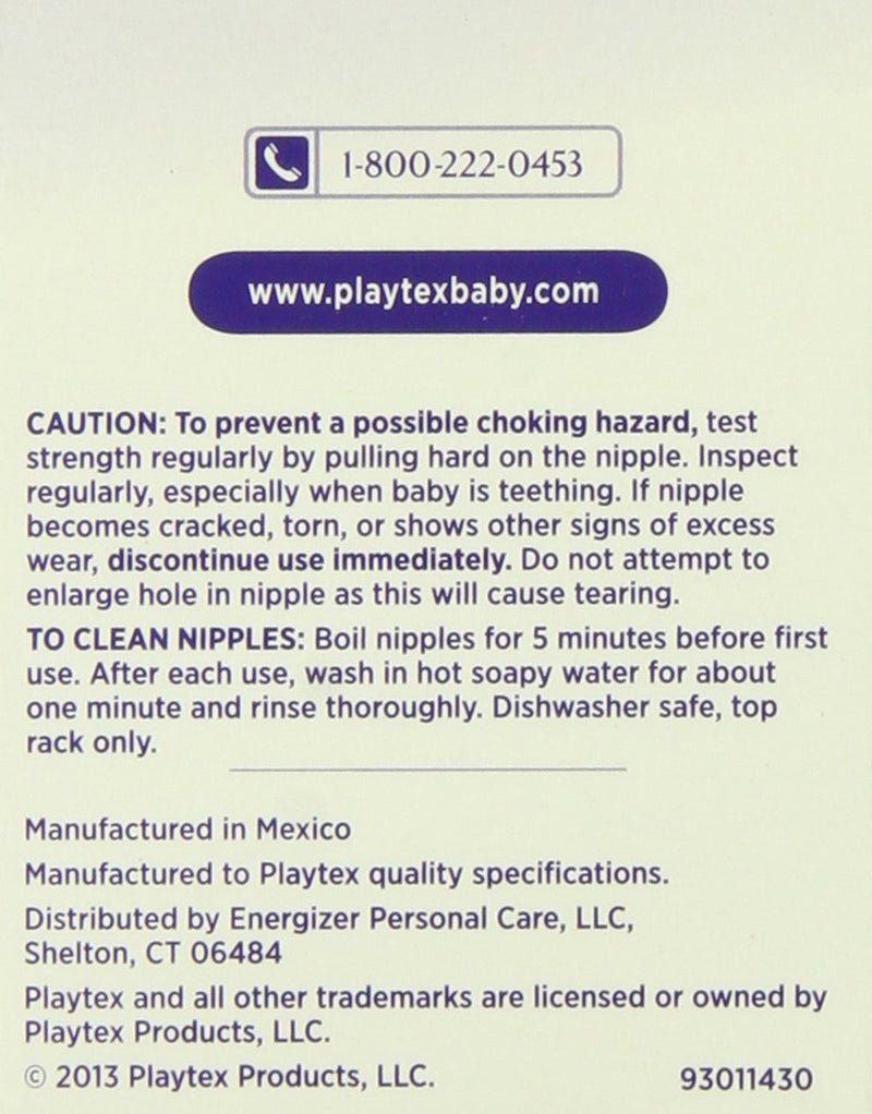 Playtex Nipple Variety Kit, Medium Flow, 4-Count - Image 2