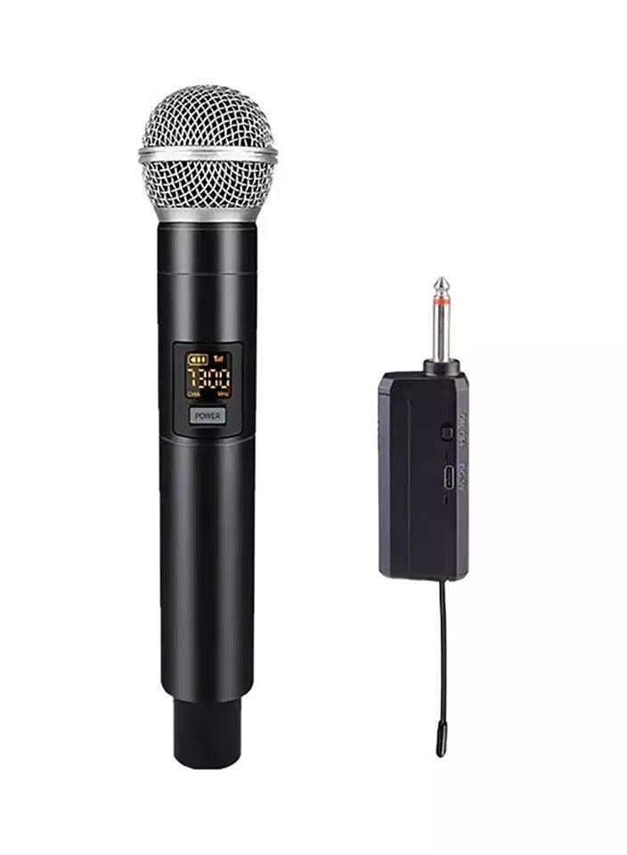Handheld Wireless Microphone Black - Image 1
