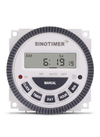 SINOTIMER TM619 Timer Switch Digital LCD Power Timer Switch Weekly Programmable Thinner Model 16A 1NO1NC TM6193 24V - pzsku/ZAD5B010574665A50ECBFZ/45/1750417804/2d7d2ce4-505d-454d-ba64-666ea58752ea