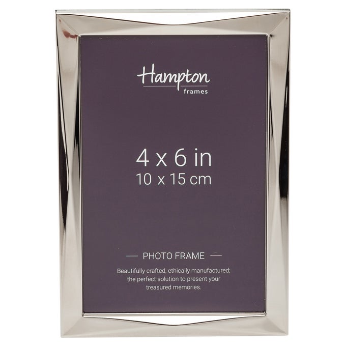 PHOTO FRAME SILVER 4X6 10X15CM