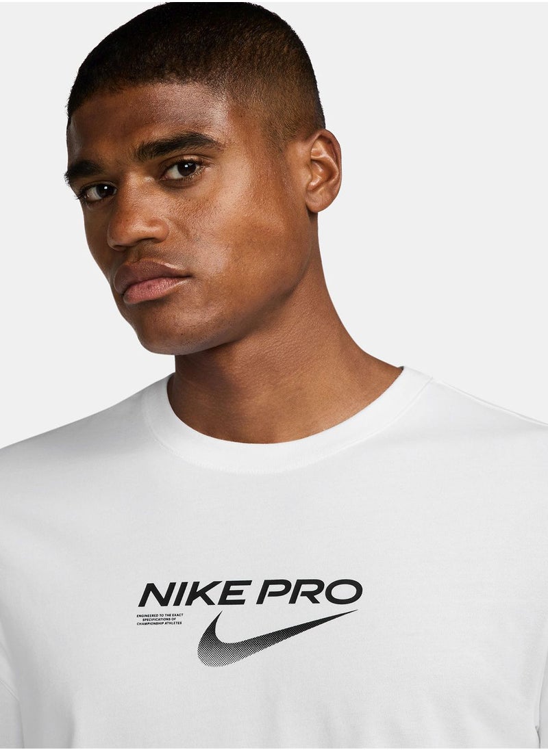 Nike Dri-Fit Pro Training Short-Sleeve T-Shirt  - Image 3