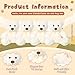 Civaner 4 Pack 14 Inches Teddy Bears Plush Stuffed Animals Cute Soft Bears Gifts Bulk for Women BFF GirlfriendWhite - Image 4