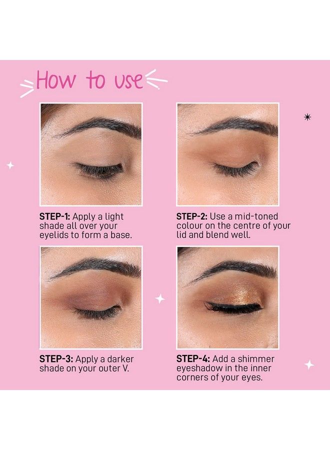 MyGlamm Popxo 12 Eyeshadow Kit Nood Crew30Gm - Image 4