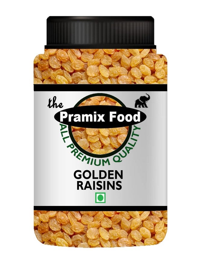 Pramix Golden Raisins, Natural & Organic Dry Fruits, Green Raisins Kismish (250gm) - Image 1