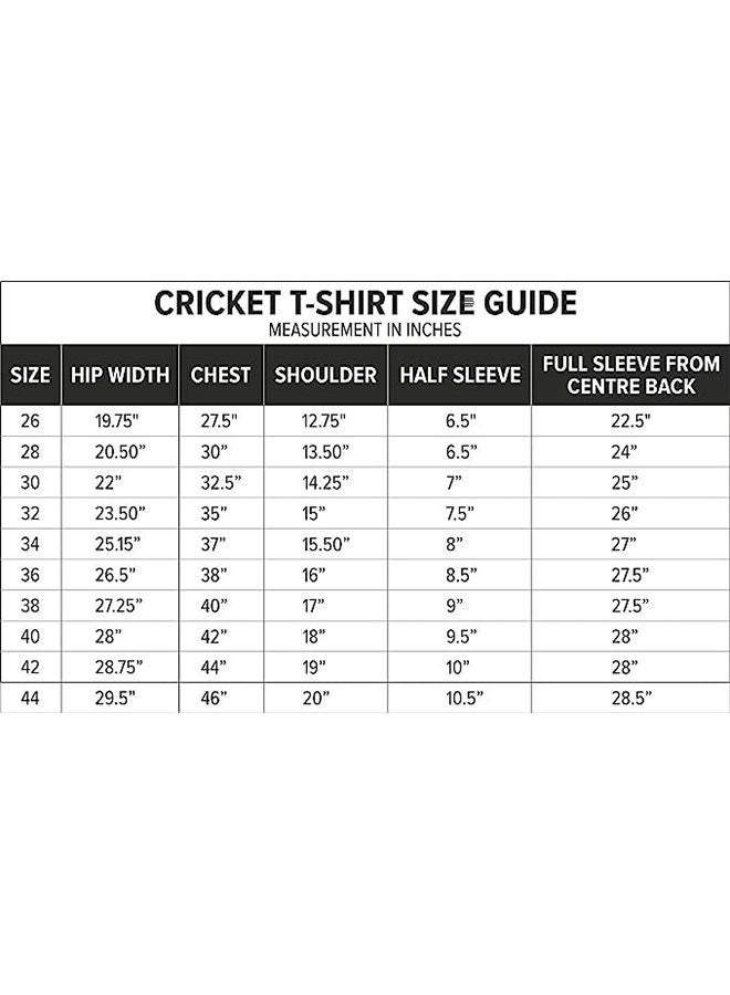 GM 7205 Half Sleeve Cricket T-Shirt Size-Small - Image 2