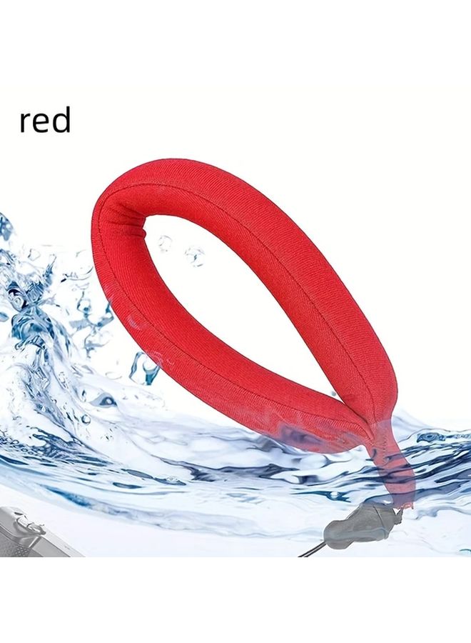 حزام معصم الكاميرا الأحمر العائم المقاوم للماء للأنشطة المائية في الهواء الطلق - Image 1
