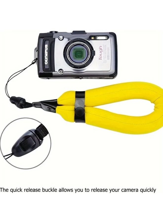 حزام معصم الكاميرا الأحمر العائم المقاوم للماء للأنشطة المائية في الهواء الطلق - Image 5