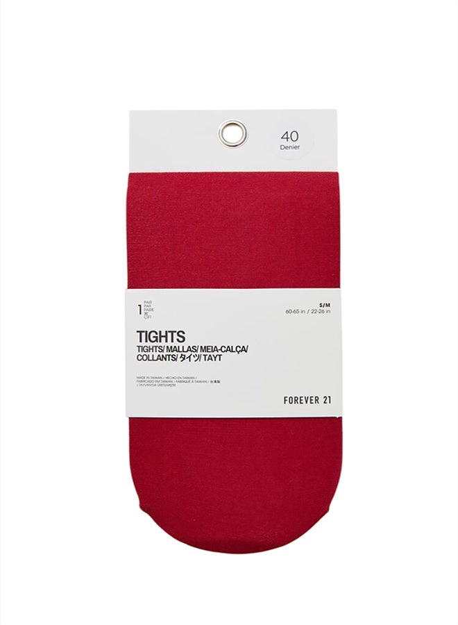FOREVER 21 Opaque Nylon-Blend Tights - Image 1