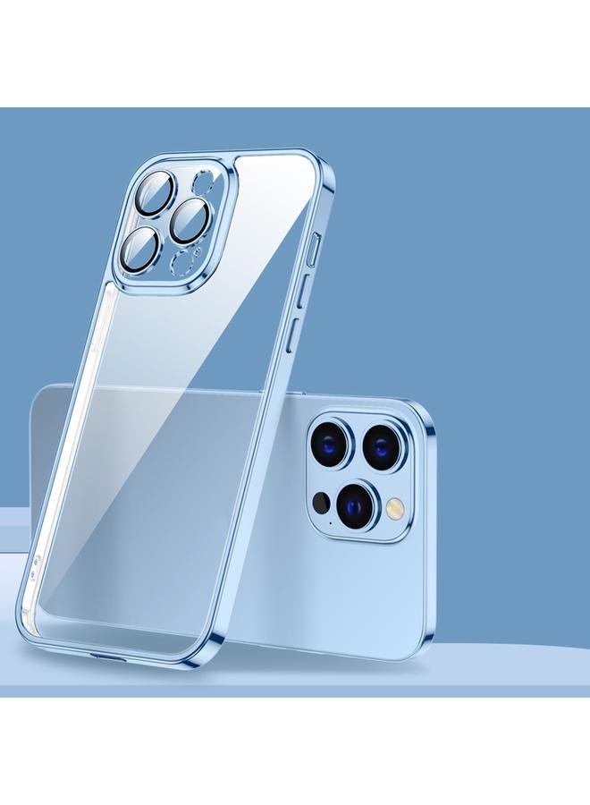 اس-توب جراب لهاتف iPhone 14 Pro Max مصنوع من الزجاج المطلي بالكهرباء مع نظارات واقية - Image 3