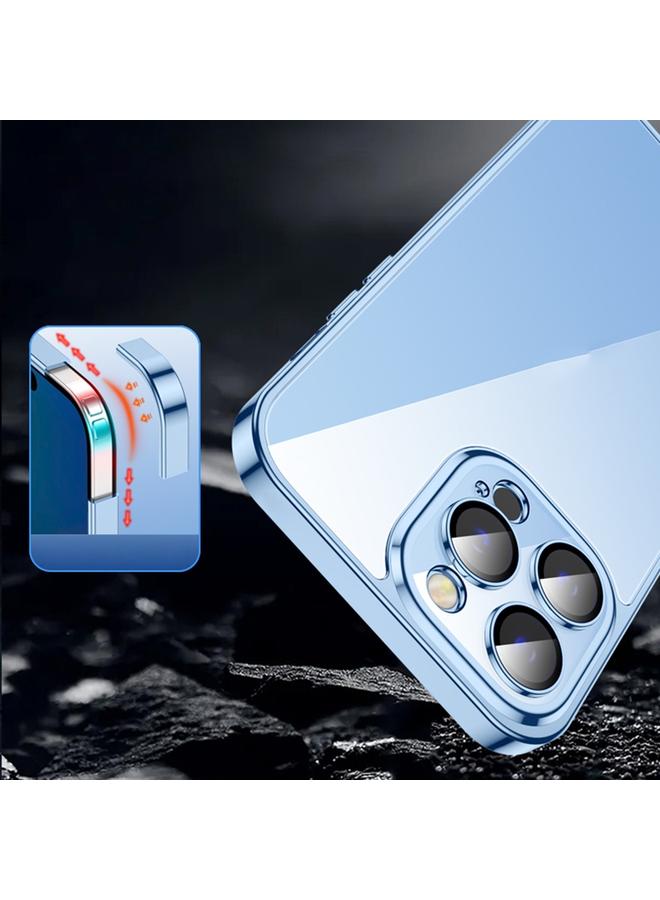 اس-توب جراب لهاتف iPhone 14 Pro Max مصنوع من الزجاج المطلي بالكهرباء مع نظارات واقية - Image 4