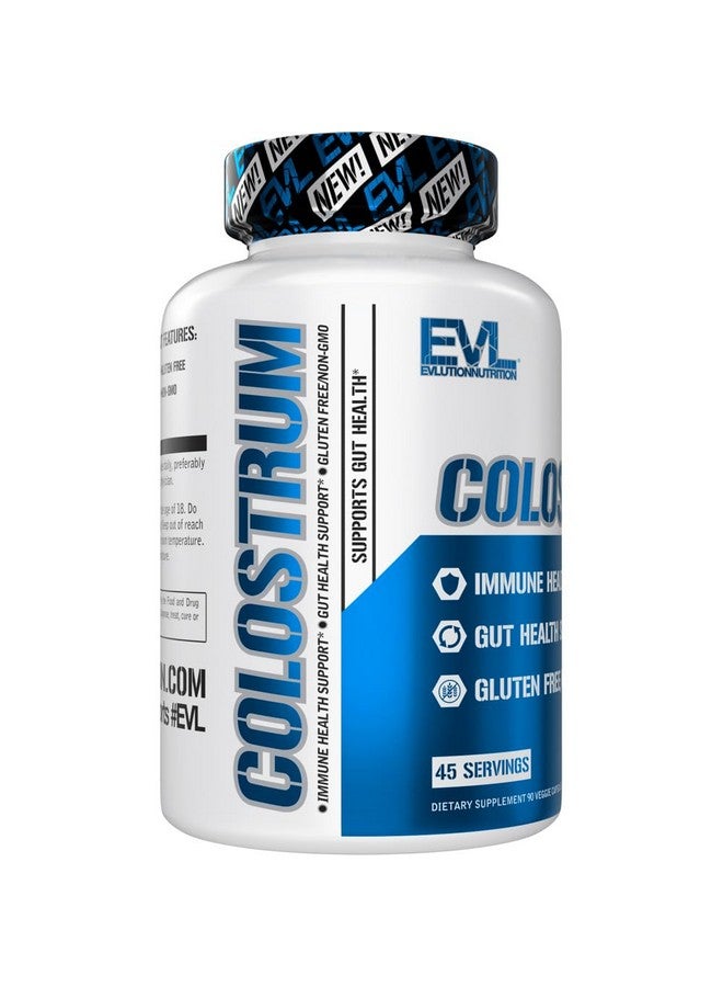 Evlution Nutrition Colostrum - Immune Health Support - Gut Health Support - 1,000mg Colostrum Per Serving - Gluten Free & Non-GMO - Dietary Supplement - 45 Servings - 90 Veggie Capsules - Image 5