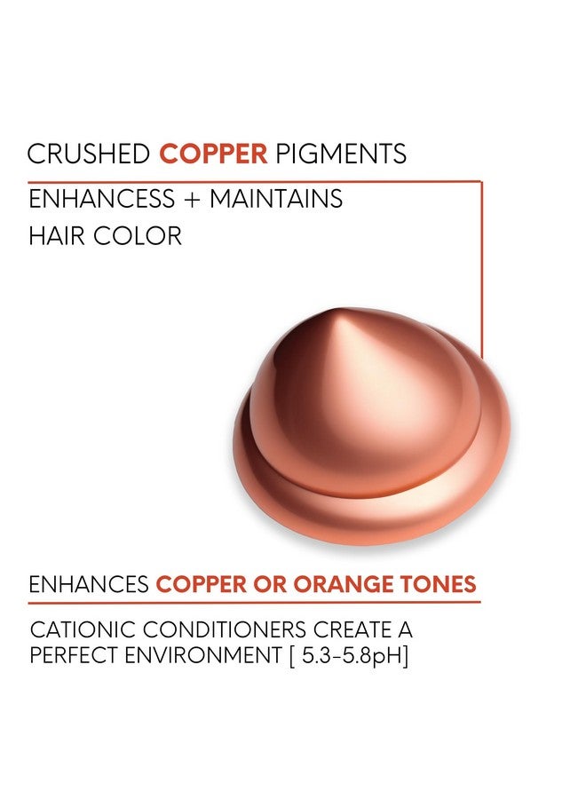 Watercolors Color Depositing Shampoo Semi Permanent Hair Color 8.5 Oz Liquid Copper - Image 5
