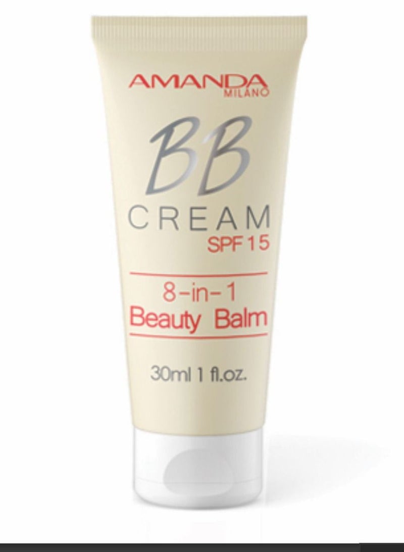 Amanda Milano 8-In-1 Beauty Balm BB Cream SPF 15 06 Banana