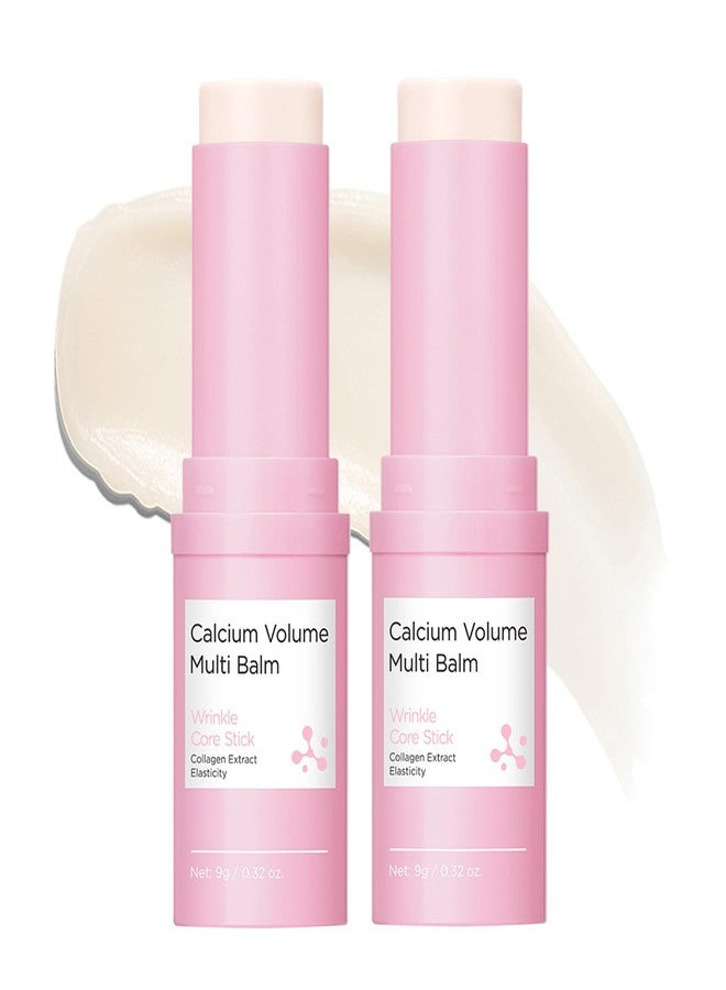 BANGFENG Cemenrete Calcium Volume Multi Balm Stick, Korean Collagen Moisturizing Glow, Hydrating & Anti-Aging Almond Vitamin E for Face, Eyes, Lips & Neck (Multi Balm Stick, 2) - Image 1