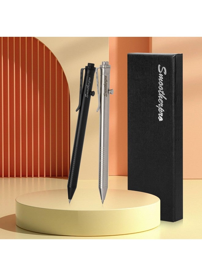 قلم بولت أكشن متوافق مع بايلوت جي 2 مع مشبك من الفولاذ المقاوم للصدأ للاستخدام اليومي كهدية عمل، لون طبيعي (Tc142Na) - Image 5