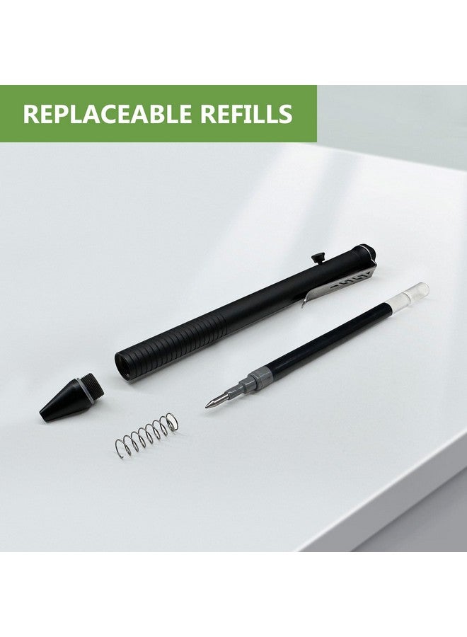 قلم بولت أكشن متوافق مع بايلوت جي 2 مع مشبك من الفولاذ المقاوم للصدأ للاستخدام اليومي كهدية عمل، لون طبيعي (Tc142Na) - Image 4