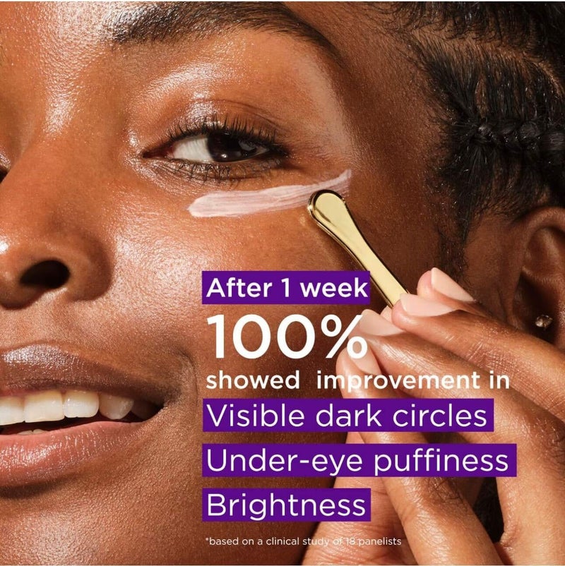 TATCHA The Brightening Eye Cream | Brightening & Dark Circle Reduction with Vitamin C for Bight, Firm Undereyes, 15 ml / 0.5 fl. oz. - Image 3