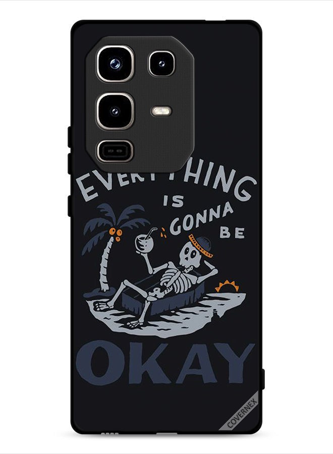 Covernex Infinix Note 50 Pro 4G Protective Case Cover Everything Is Gonna Be Ok - Image 1