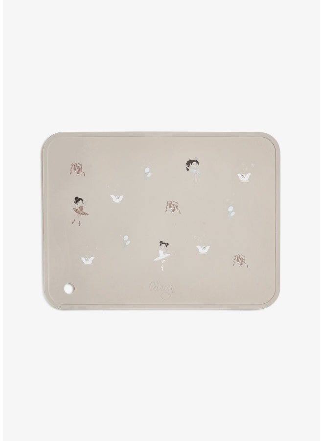 Citron Silicone Placemat Rectangle - Ballerina - Image 4