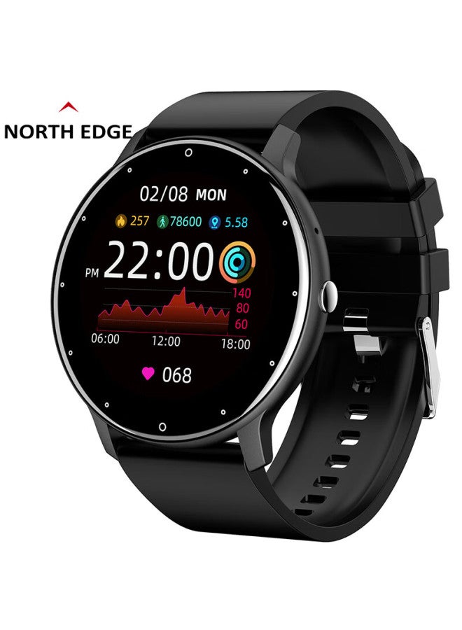 North Edge Outdoor Sports Smart Watch With Heart Rate, Blood Pressure, Blood Oxygen, Step Counter, Distance, Calories, Bluetooth Calling, For Students - Image 1