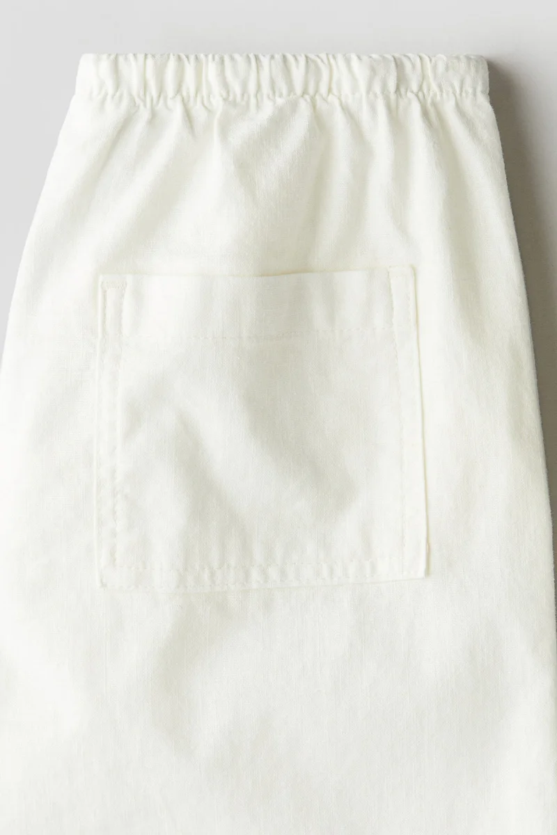 اتش اند ام Linen-blend trousers