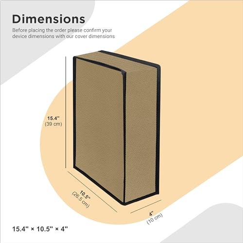 Cranique Waterproof Dust Cover for PS5 Gaming Console Digital Edition & Disc Edition PS5 (Khaki) - Image 5