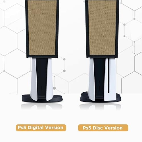 Cranique Waterproof Dust Cover for PS5 Gaming Console Digital Edition & Disc Edition PS5 (Khaki) - Image 4
