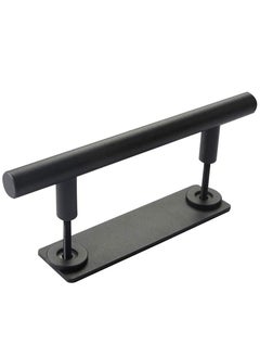 Y&D Sliding Door Handle Heavy Duty Barn Stainless Pull Hardware Set for Closet Home Black Handles  - Image 3