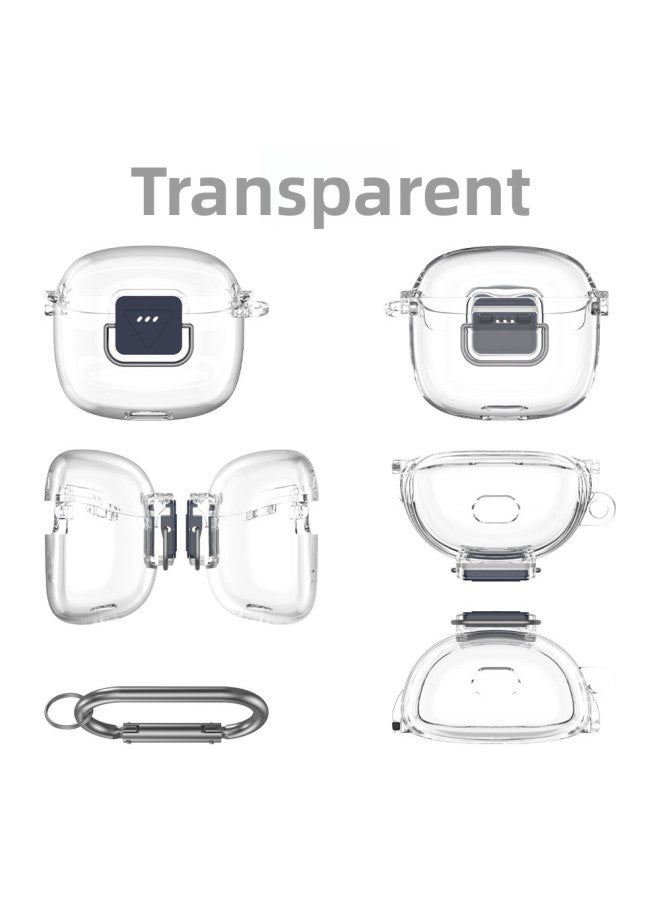 Suitable For Jbl Tune Flex 2 Bluetooth Headset Tpu One-Piece Switch Protective Cover Simple Pure Color Storage Hard Case