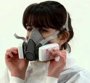 3M Combined Set Including Half Face Mask 6200 Model + 6035 Ffp3 Filter