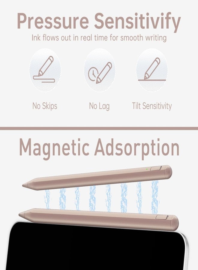 UOGIC Stylus Pen for iPad, Uogic Palm Rejection, Faster Charge, for iPad 6th/7th/8th/9th/10th, Air 3rd/4th/5th/M2, Pro M4/11/12.9", Air 3rd/4th/5th, Mini 5th/6th - Image 5