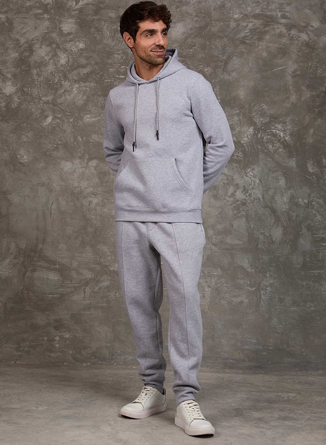 DALYDRESS Men Regular Fit Sweat Pant - Grey 