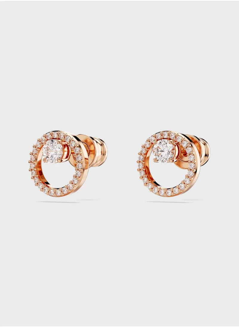 سواروفسكي Crystal Detail Stud Earrings