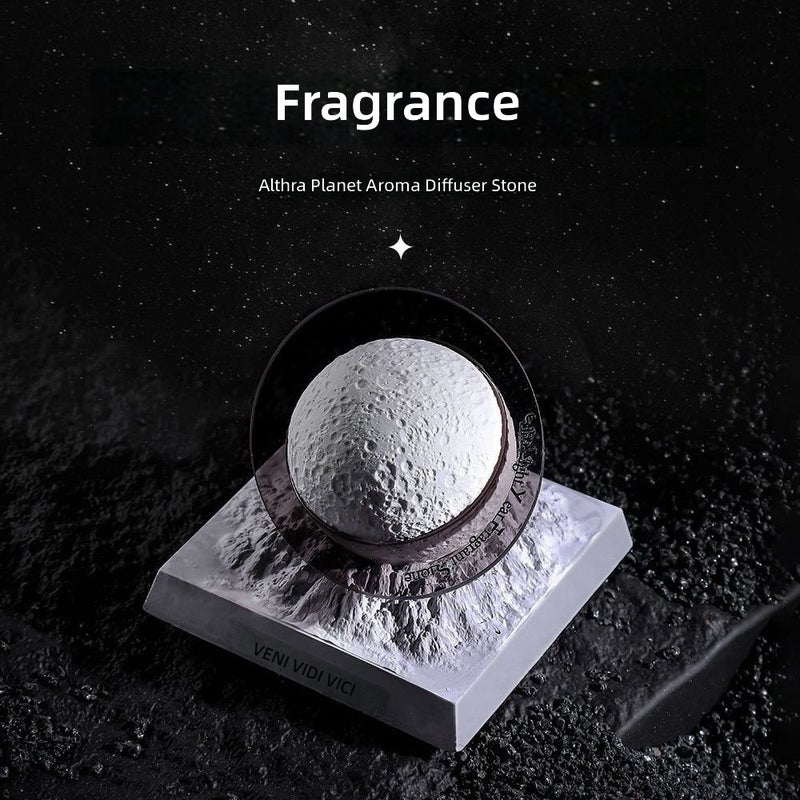 Ares Color-Changing Planet Aroma Stone Car Diffuser - Glow-in-the-Dark Dreamy Orb Decor, Long-Lasting Scent