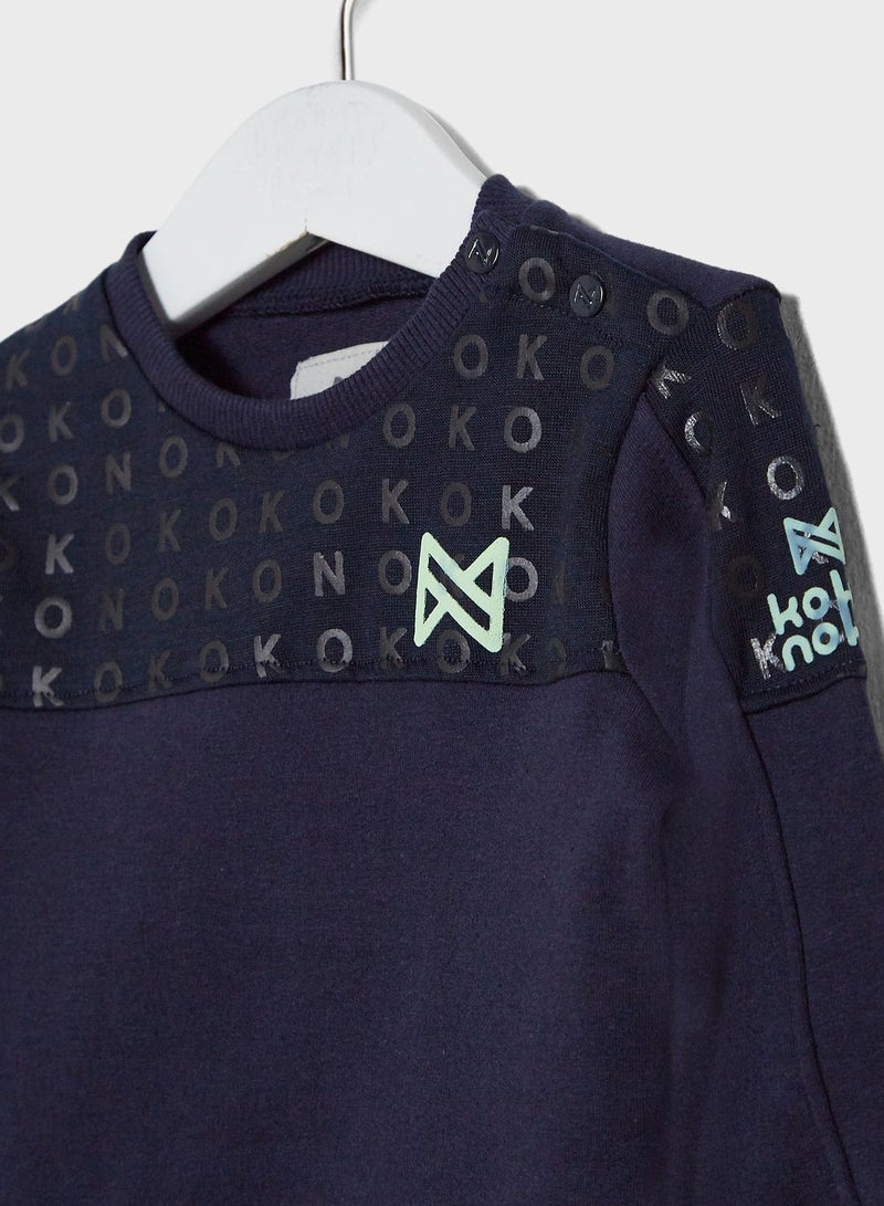 koko noko Kids Casual Sweatshirt - Image 3