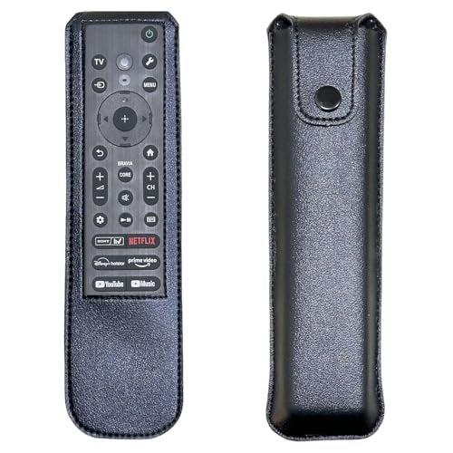 Zaoma Remote Cover Case Pouch Sleeve Compatible/Replacement for Sony Bravia Smart TV 2023 Voice Remote RMF-TX910U Remote Control Case (Black) - Image 1