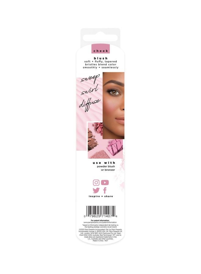 REAL TECHNIQUES Cheek Blush Brush Pink/Black - Image 4