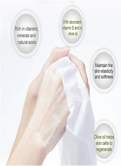 Mond'sub Moroccan Lemon and Mint Magic Exfoliating and Moisturizing Hand Gloves 5 Pairs  - Image 4