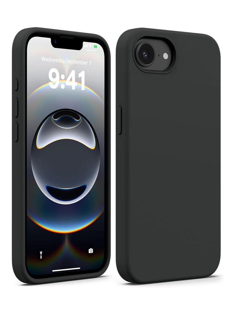 shAyzee iPhone 16e Case Cover Premium Silicone Anti-Scratch Shockproof Protective Case for iPhone 16e 6.1-Inch - Image 1