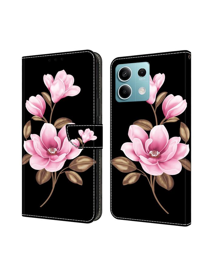 اس-توب جراب لهاتف Redmi Note 13 5G، جراب جلدي مطلي حديثًا - Image 1