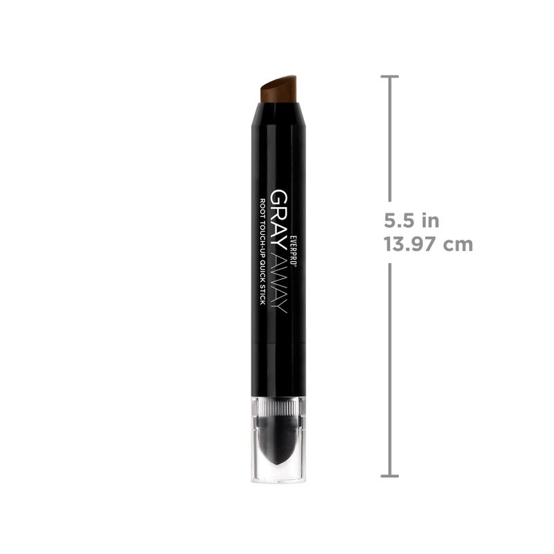 EVERPRO Gray Away Root Touchup Quick Stick, Light Brown, 0.1 Oz - Image 5
